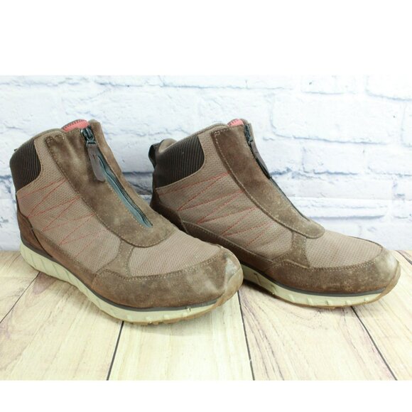 LL Bean Sneaker 5 Brown Suede Waterproof Insulated Winter Boots Size 14 M main image 5